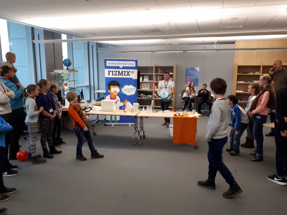 FIZMIX darbnīca Latvijas Nacionālajā bibliotēkā